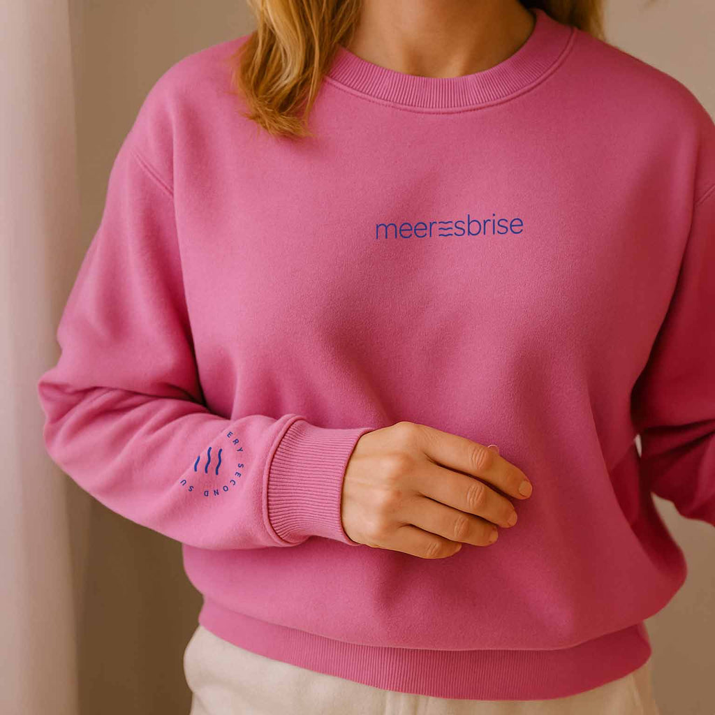 Oversize Damen Sweatshirt sea salt sun
