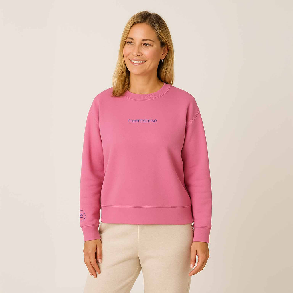 Oversize Damen Sweatshirt sea salt sun