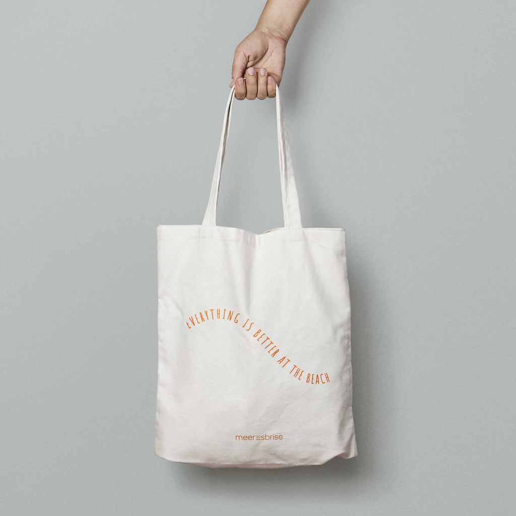 meeresbrise Organic Bag Wendetasche sommermädel Orange