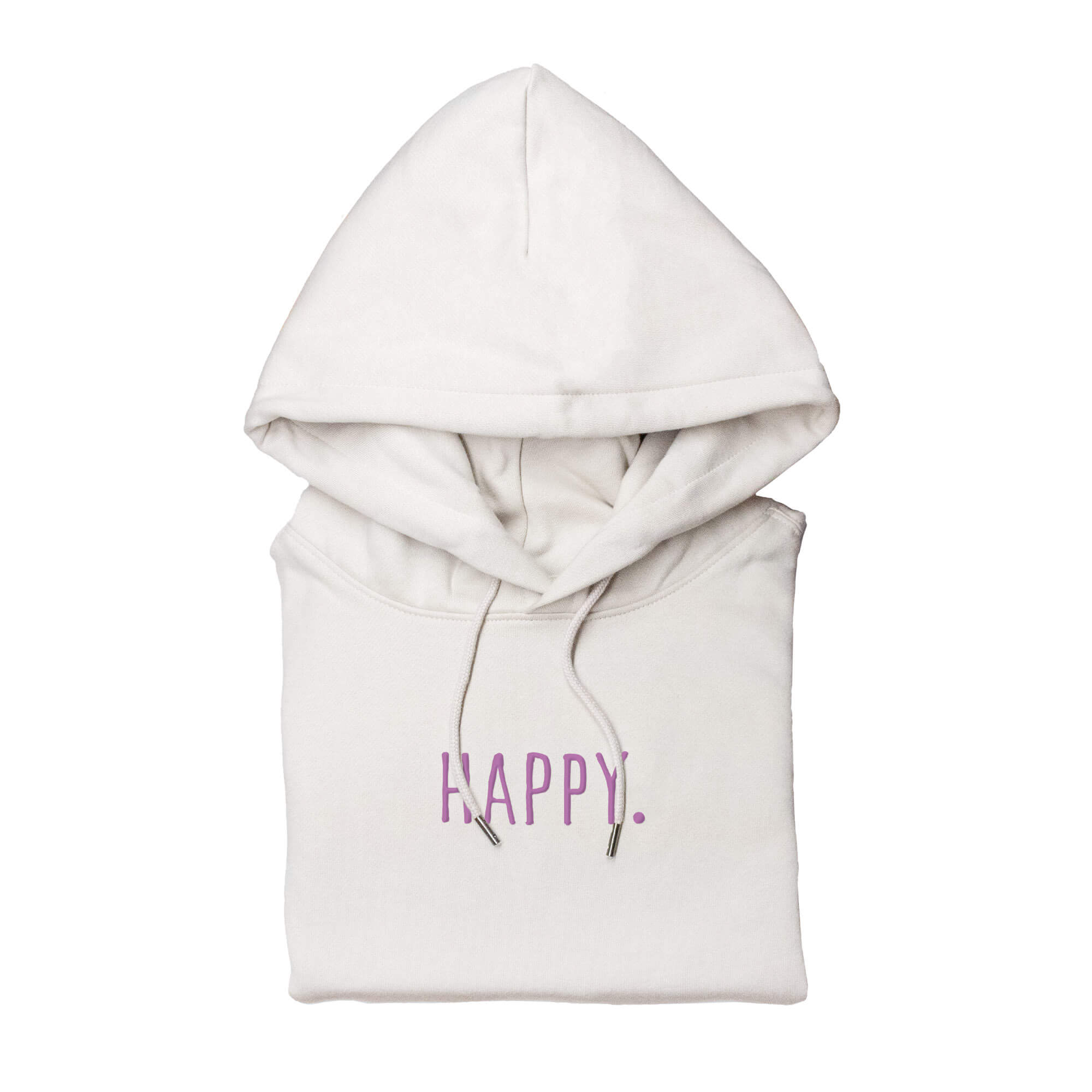 meeresbrise Organic Hoodie HAPPY