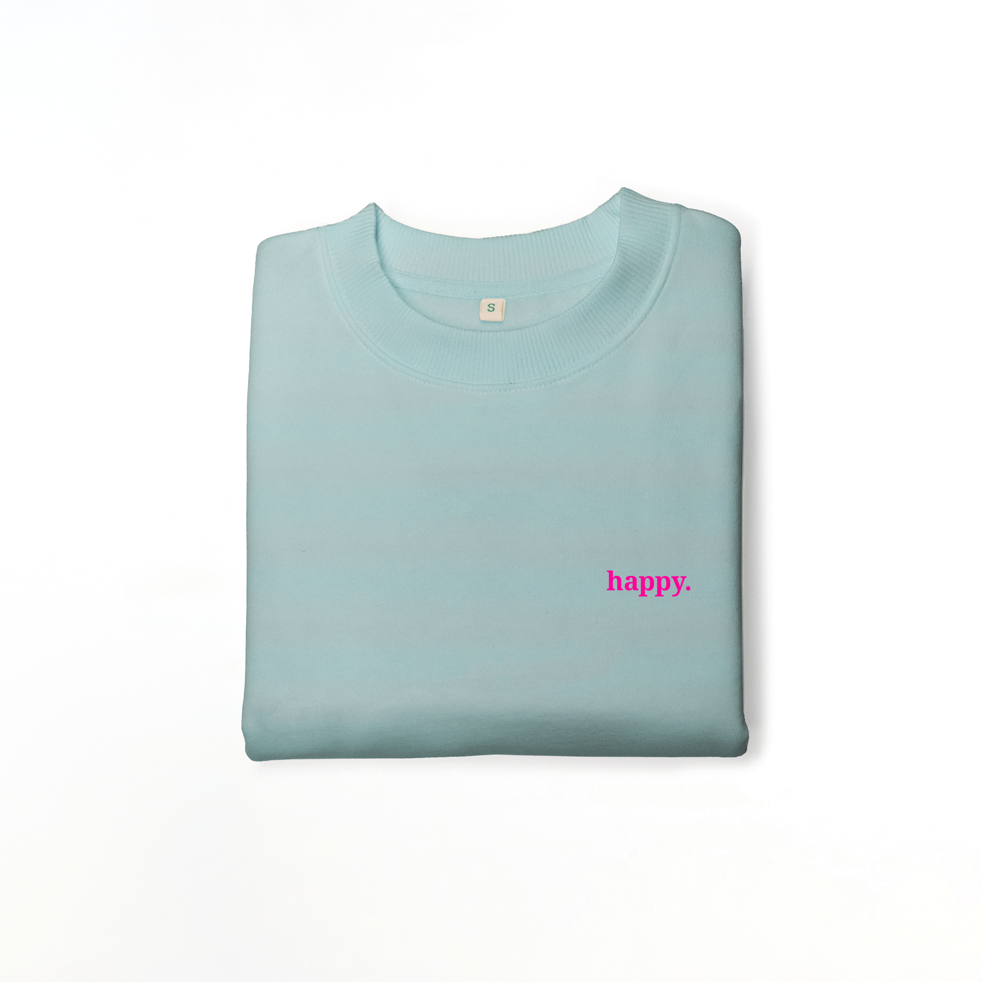Nachhaltiges Damen Sweatshirt Drop-Shoulder happy
