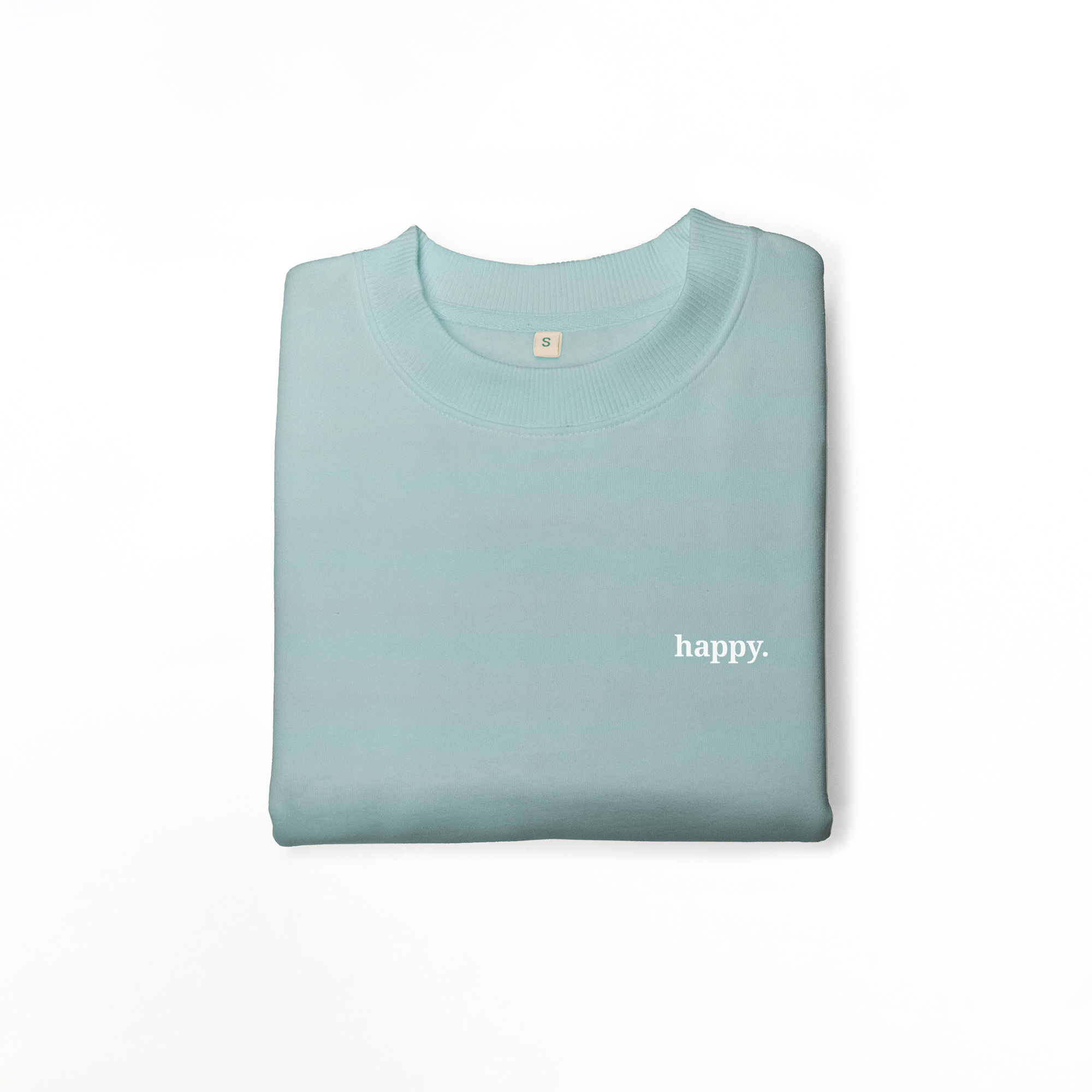 Nachhaltiges Damen Sweatshirt Drop-Shoulder happy