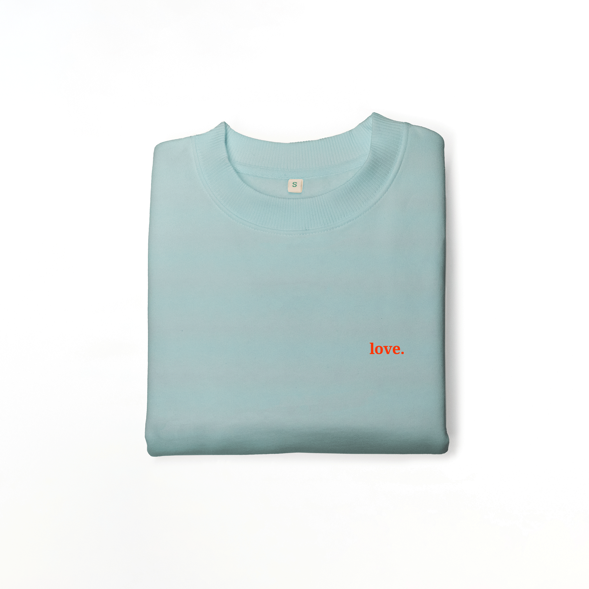 Nachhaltiges Damen Sweatshirt Drop-Shoulder love