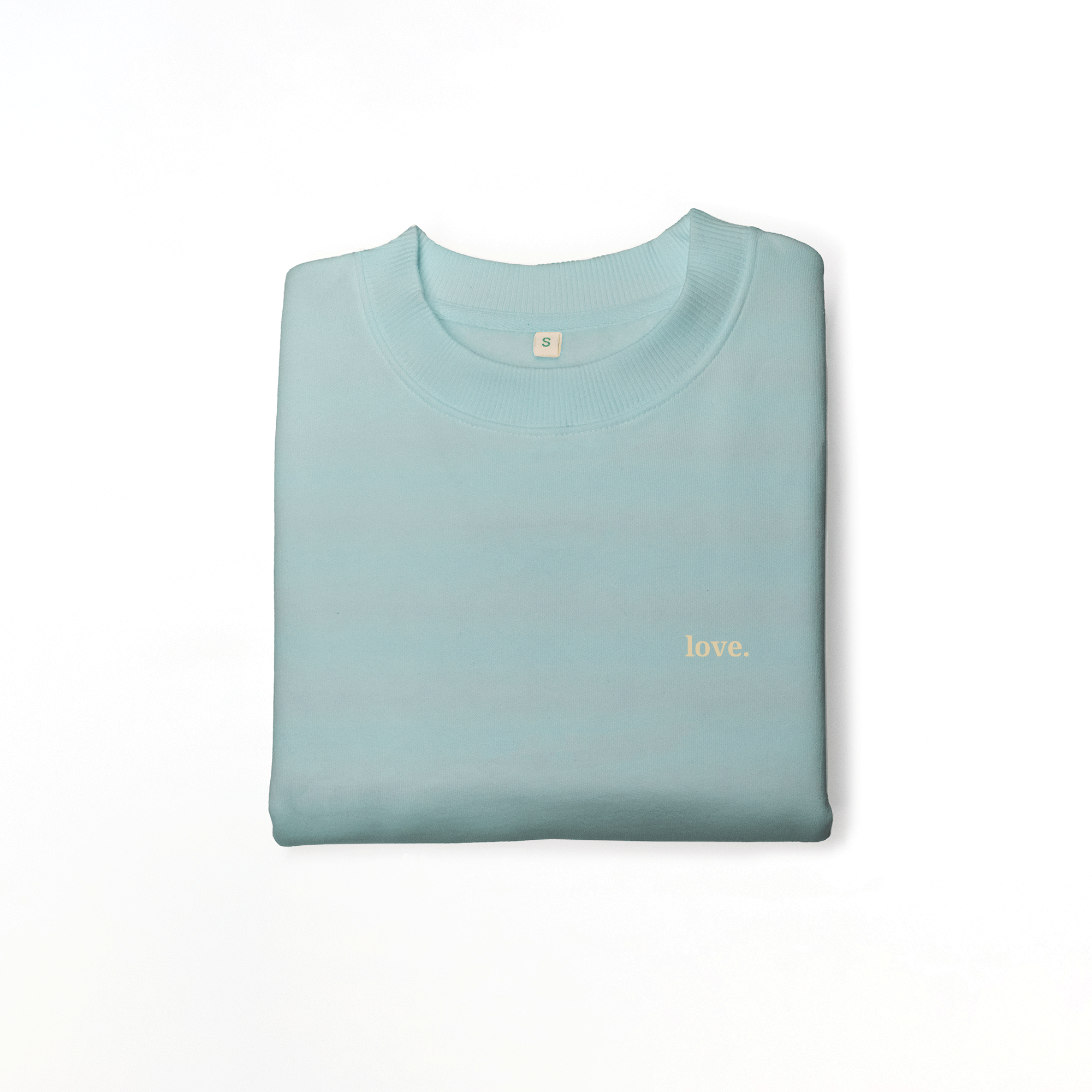 Nachhaltiges Damen Sweatshirt Drop-Shoulder love