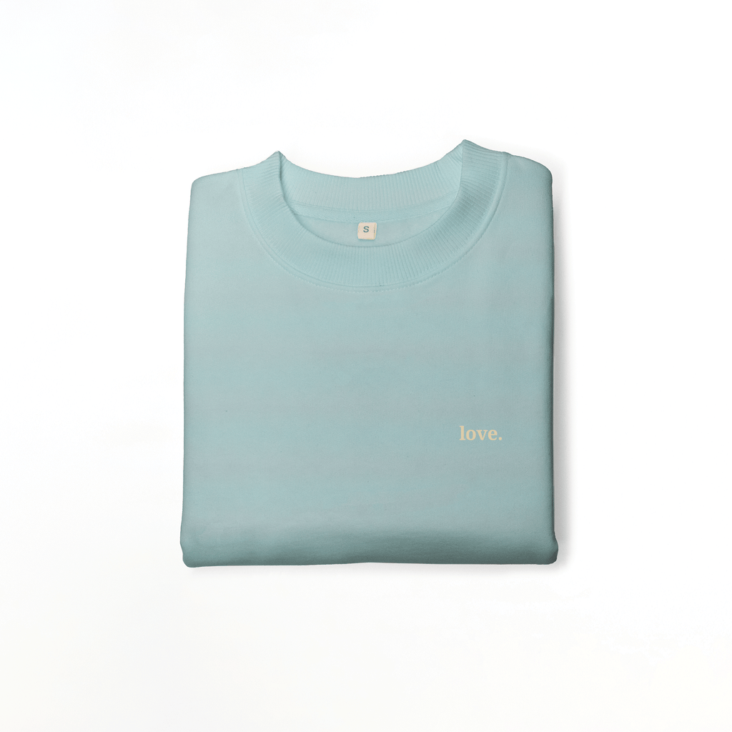 Nachhaltiges Damen Sweatshirt Drop-Shoulder love