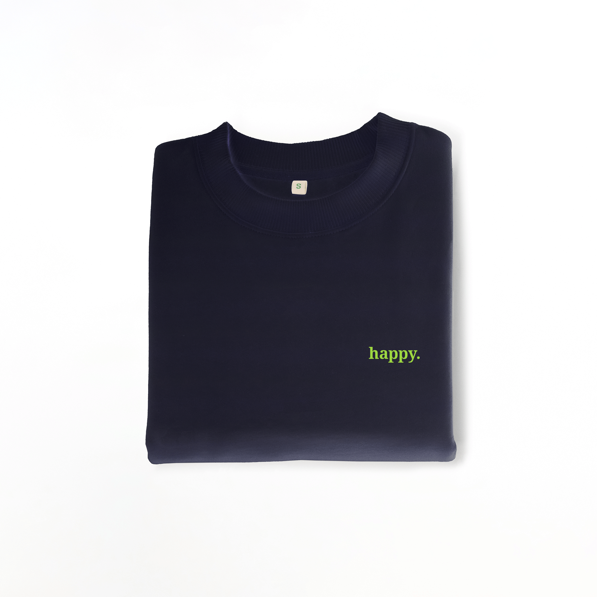 Nachhaltiges Damen Sweatshirt Drop-Shoulder happy