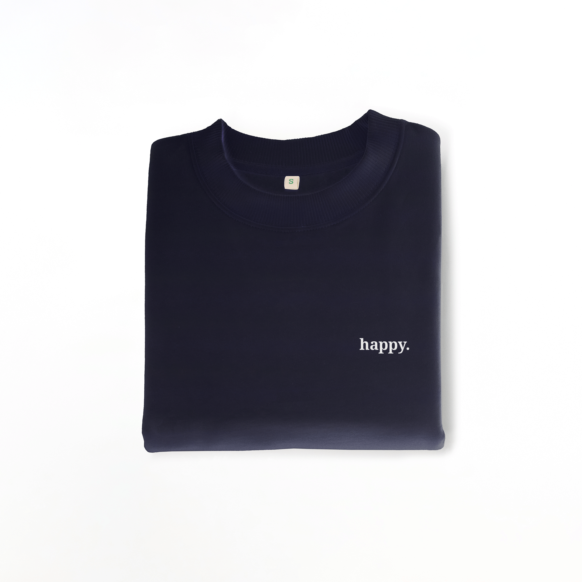 Nachhaltiges Damen Sweatshirt Drop-Shoulder happy