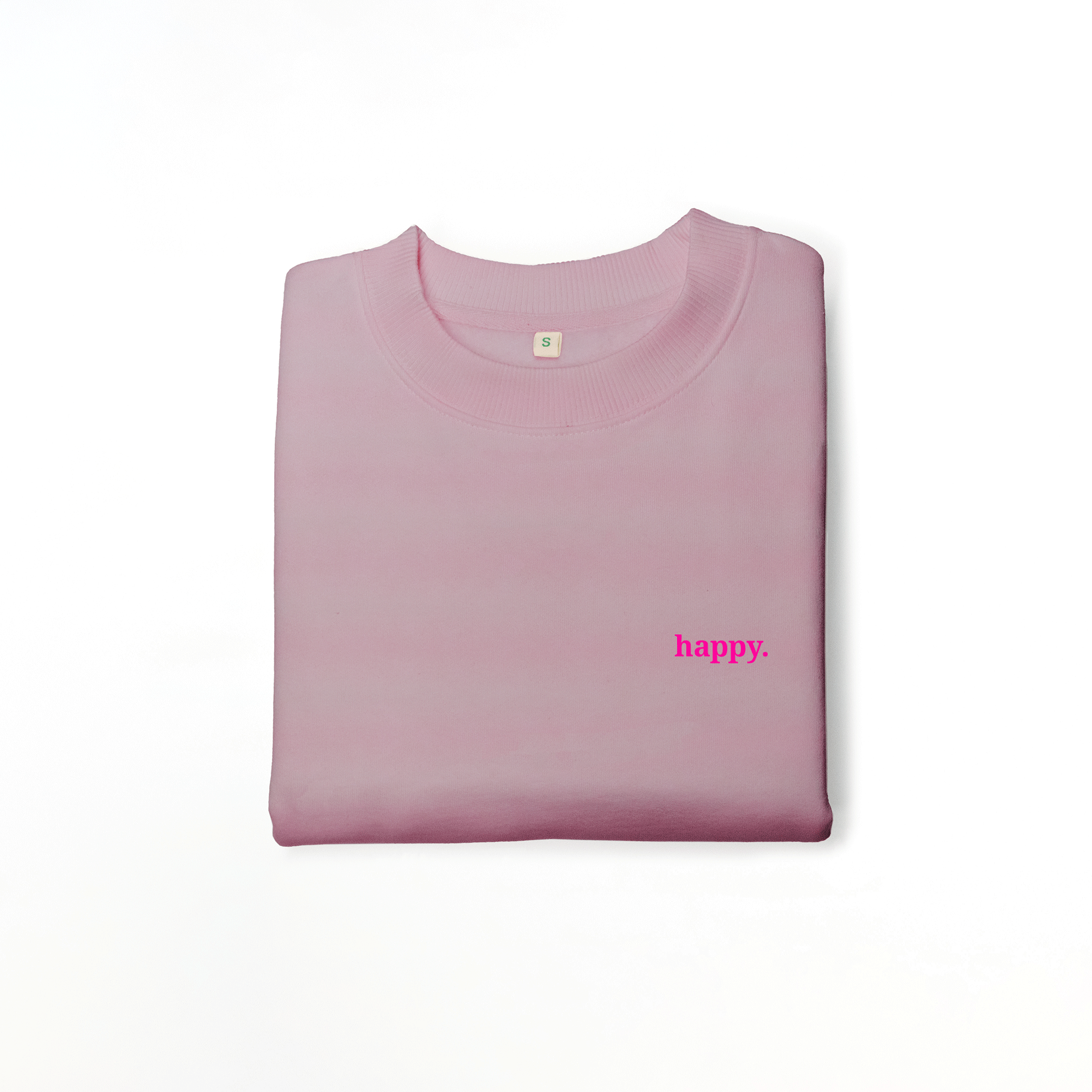 Nachhaltiges Damen Sweatshirt Drop-Shoulder happy