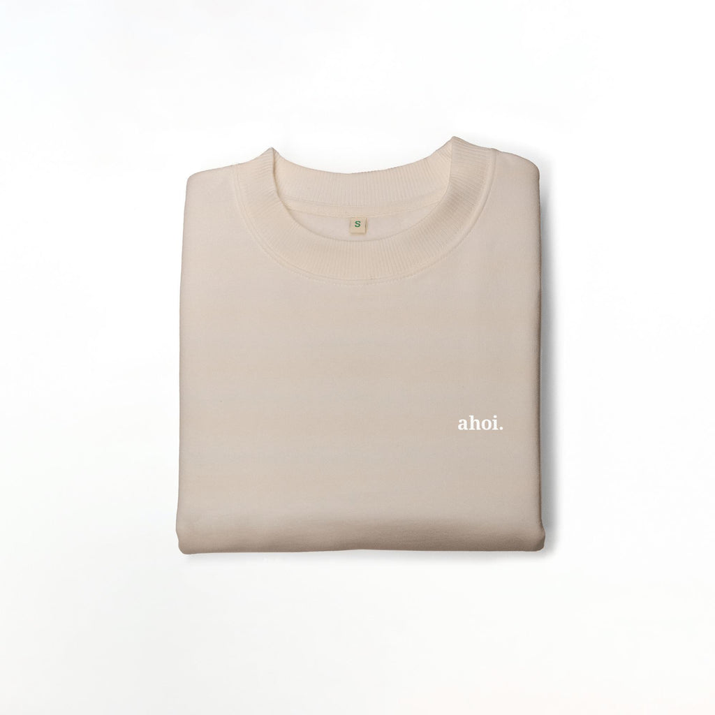 Nachhaltiges Damen Sweatshirt Drop-Shoulder ahoi