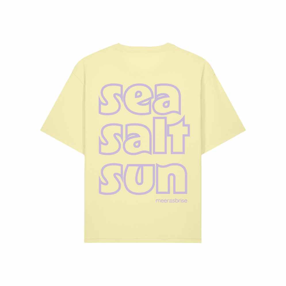 Oversize Unisex Shirt Sea Salt Sun