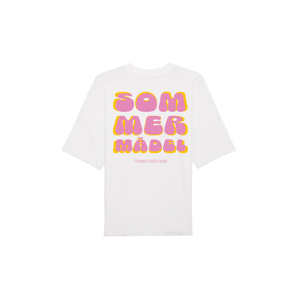 Oversize Damen Shirt sommermädel backprint