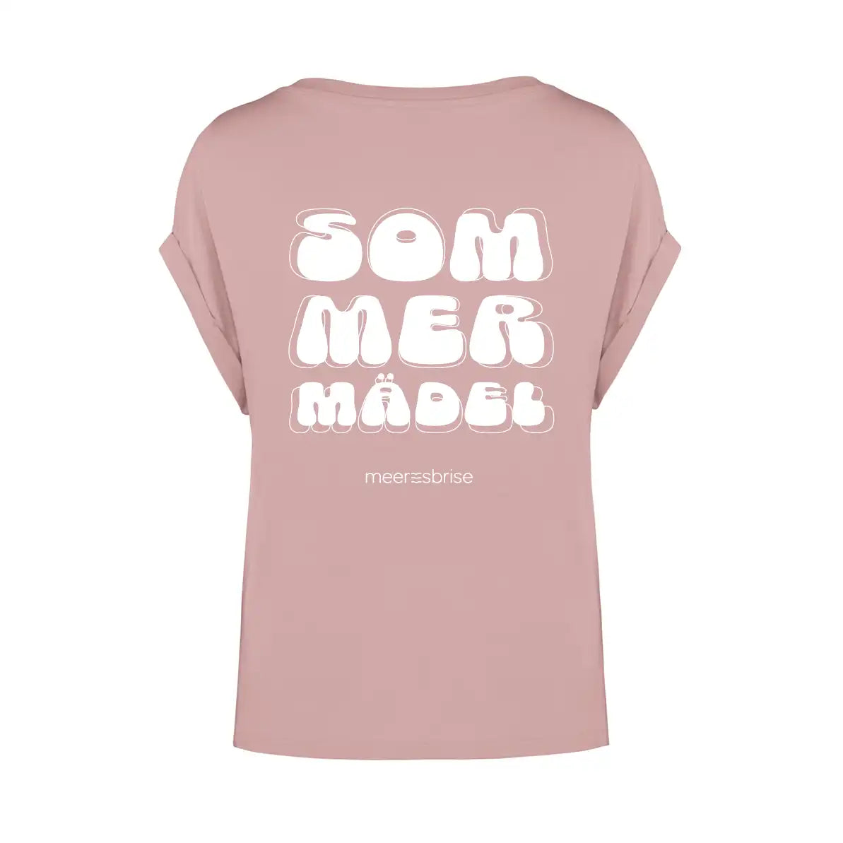 Oversize Damen Shirt sommermädel backprint