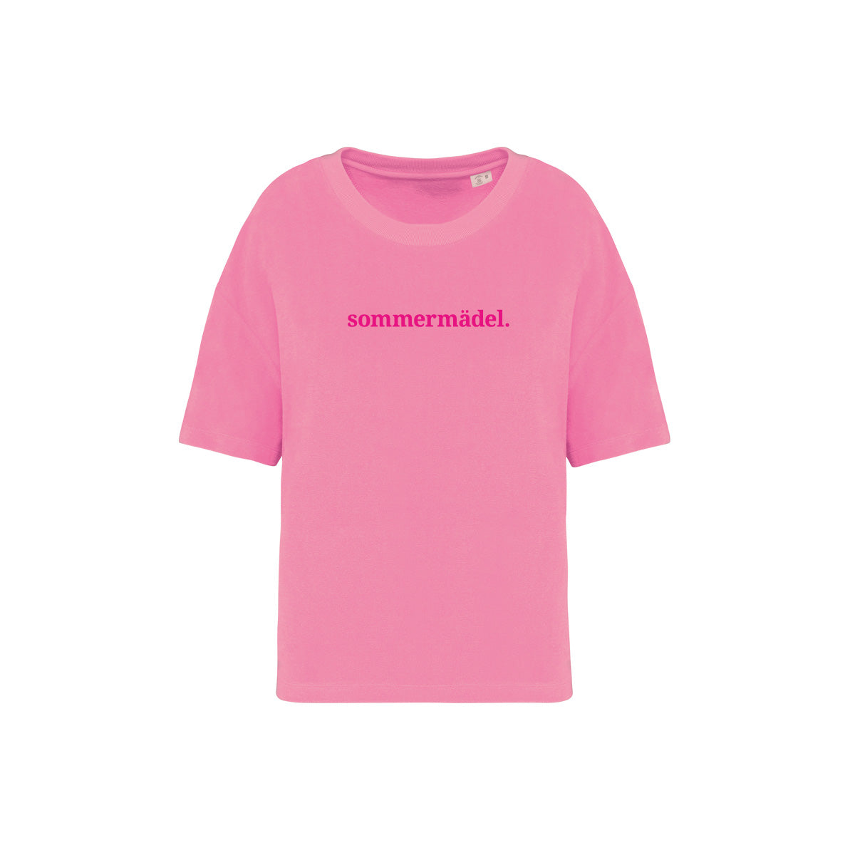 Frottee Damen Shirt sommermädel