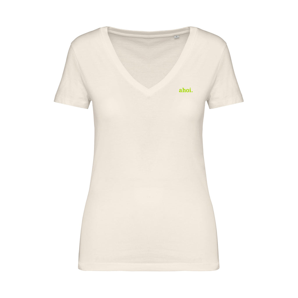 Damen Shirt V-Ausschnitt ahoi