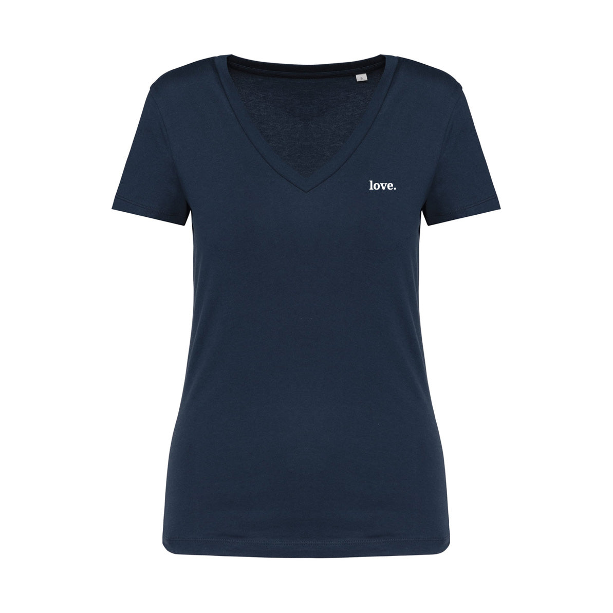 Damen Shirt V-Ausschnitt love