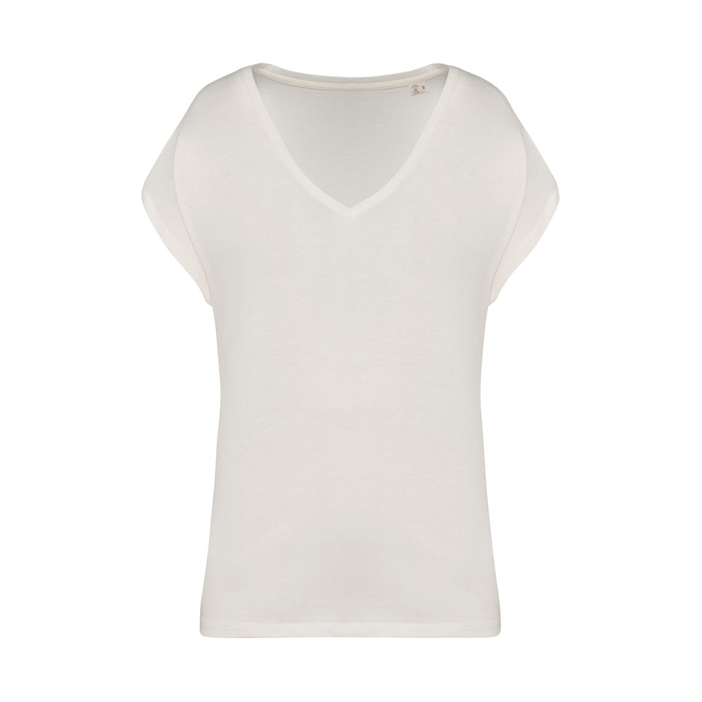 Loose Fit Damen V-Shirt