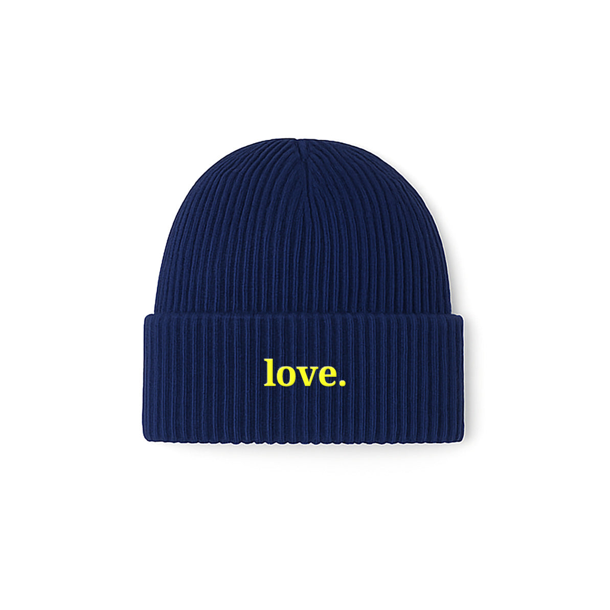 meeresbrise Organic Oversized Beanie love
