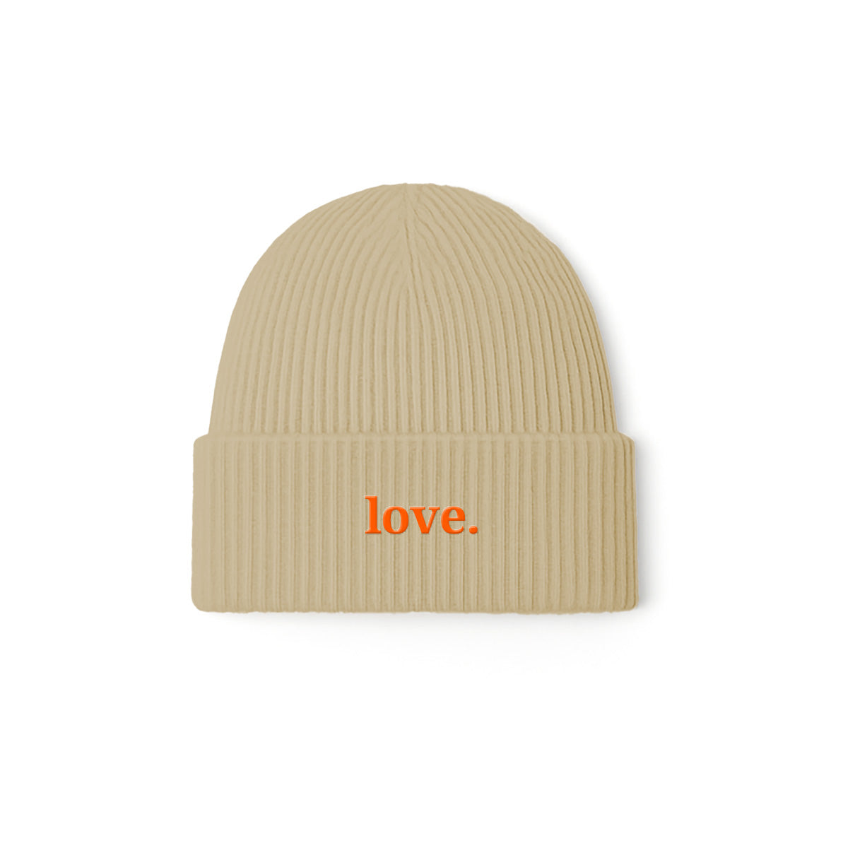 meeresbrise Organic Oversized Beanie love