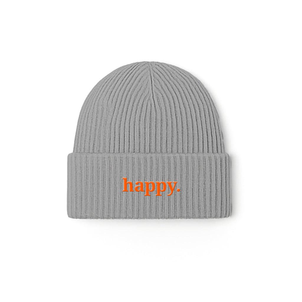 meeresbrise Organic Oversized Beanie happy