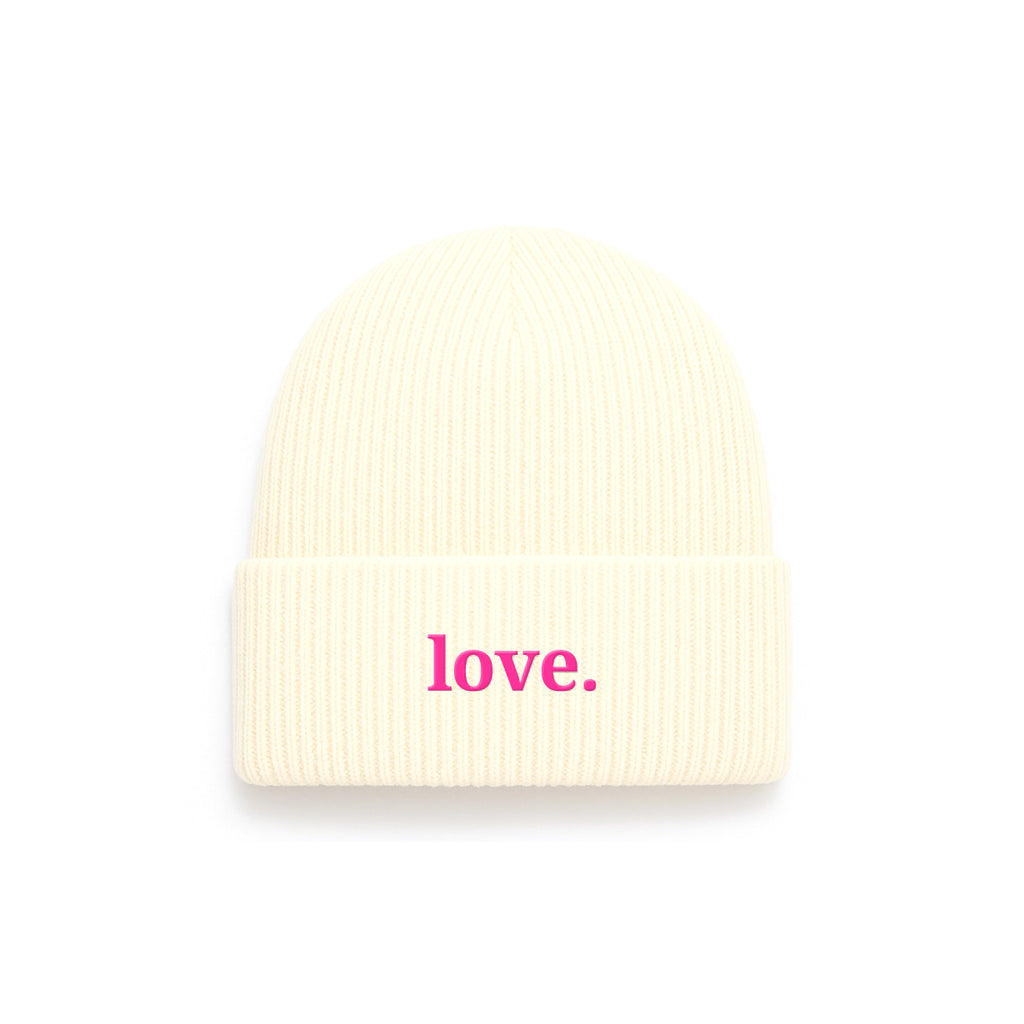 Colorful Soft Beanie love