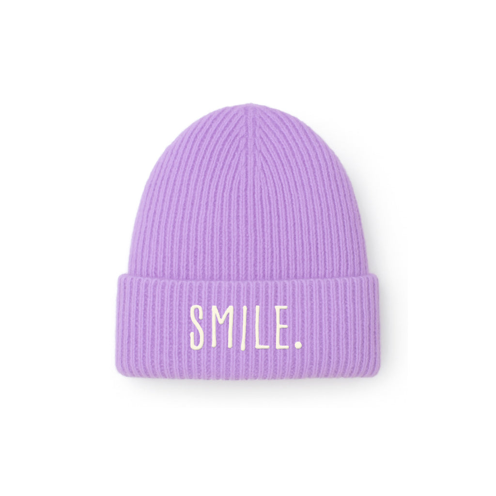 Color Plush Beanie SMILE