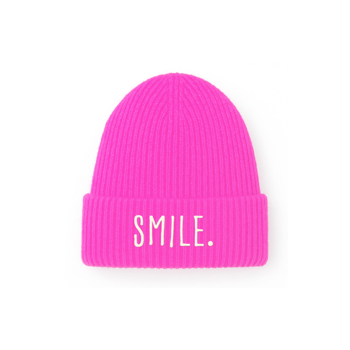 Color Plush Beanie SMILE