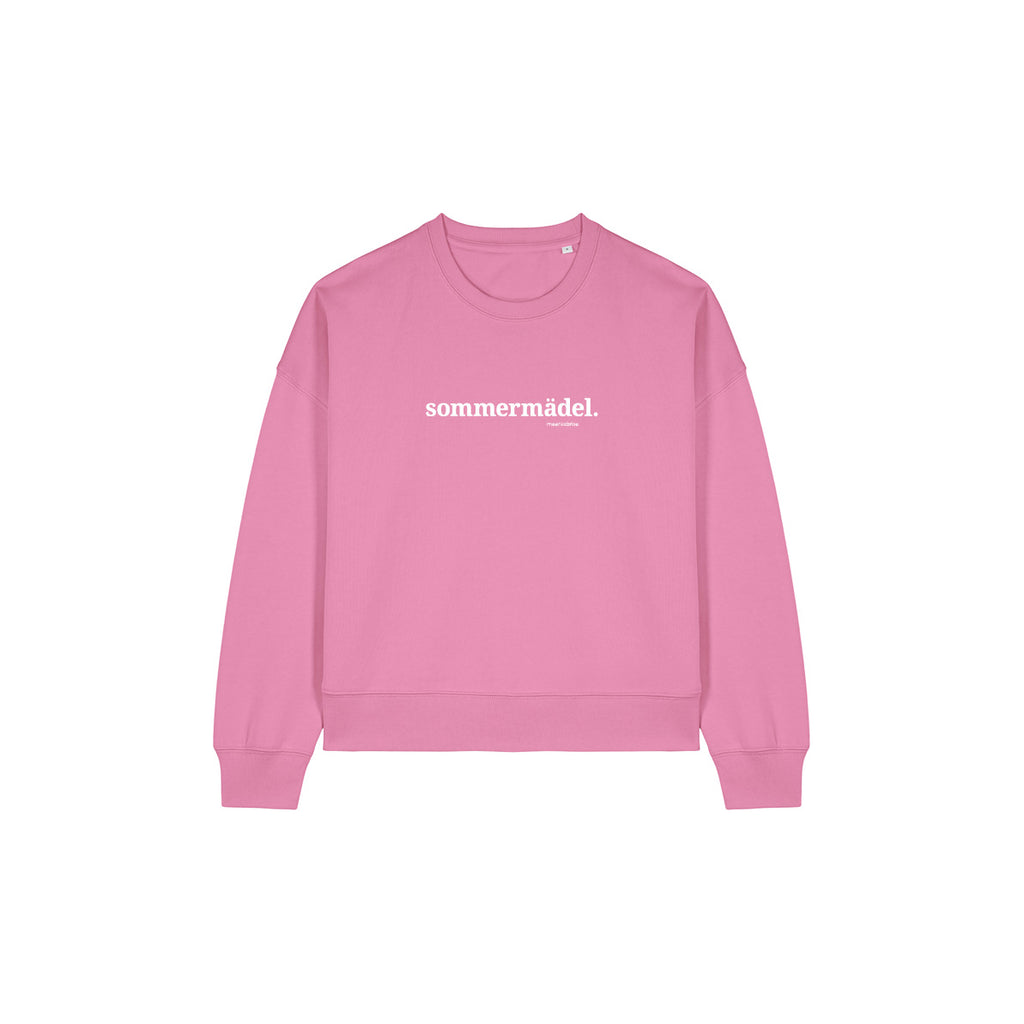 Oversize Damen Sweatshirt sommermädel