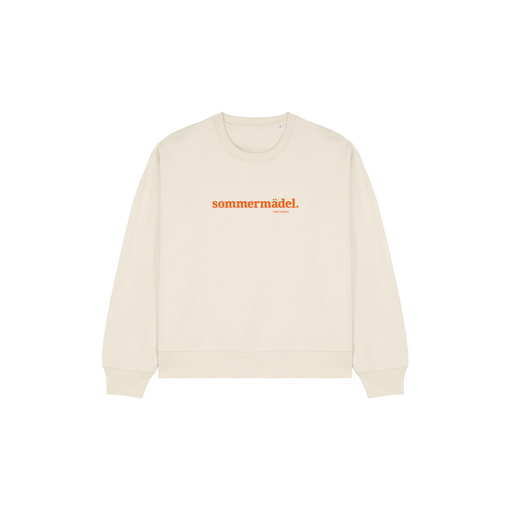 Oversize Damen Sweatshirt sommermädel