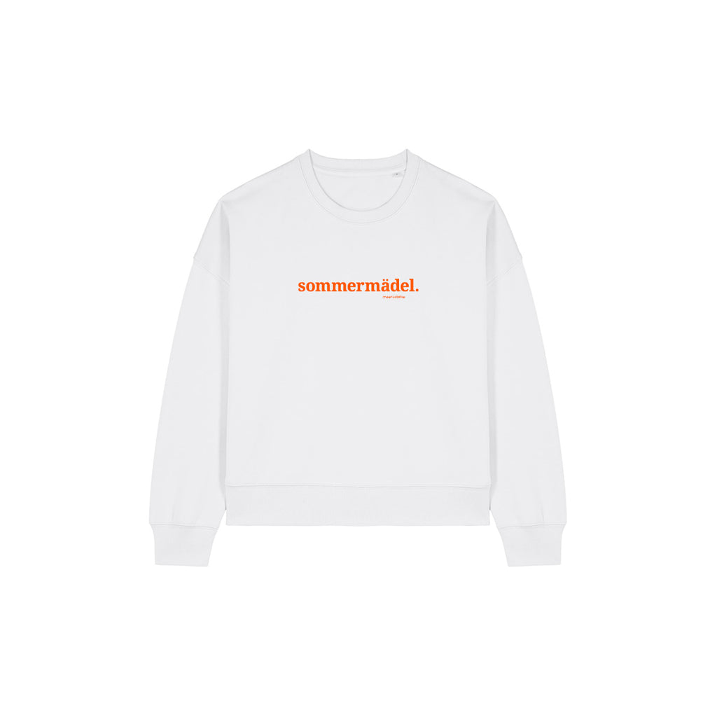 Oversize Damen Sweatshirt sommermädel