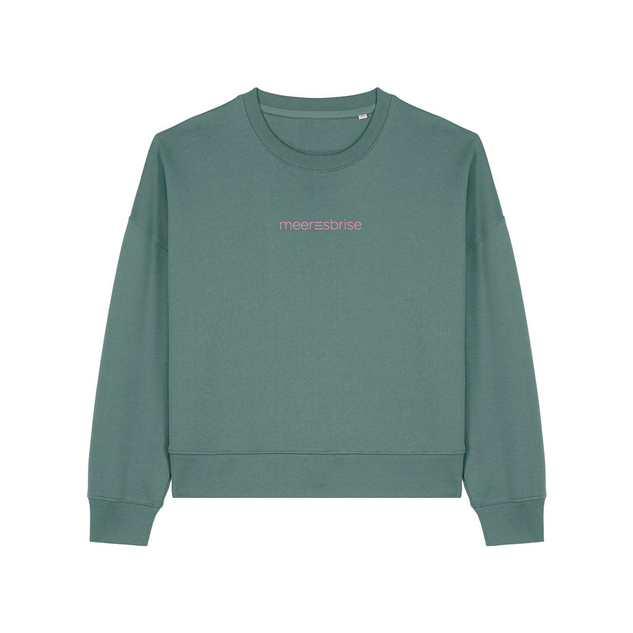 Oversize Damen Sweatshirt sea salt sun