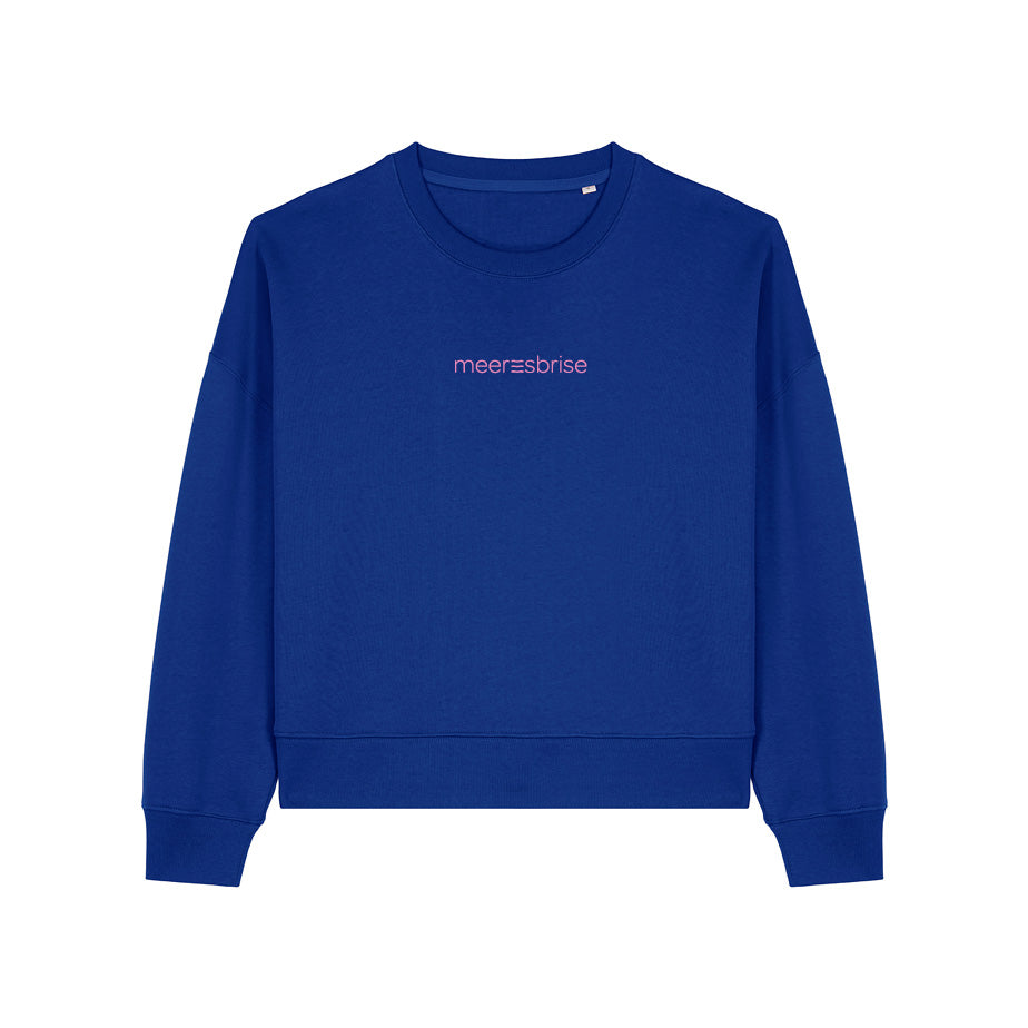 Oversize Damen Sweatshirt sea salt sun