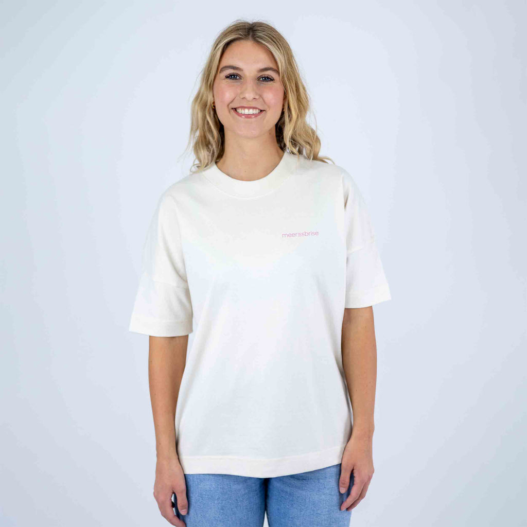 Oversize Damen Shirt sommermädel backprint