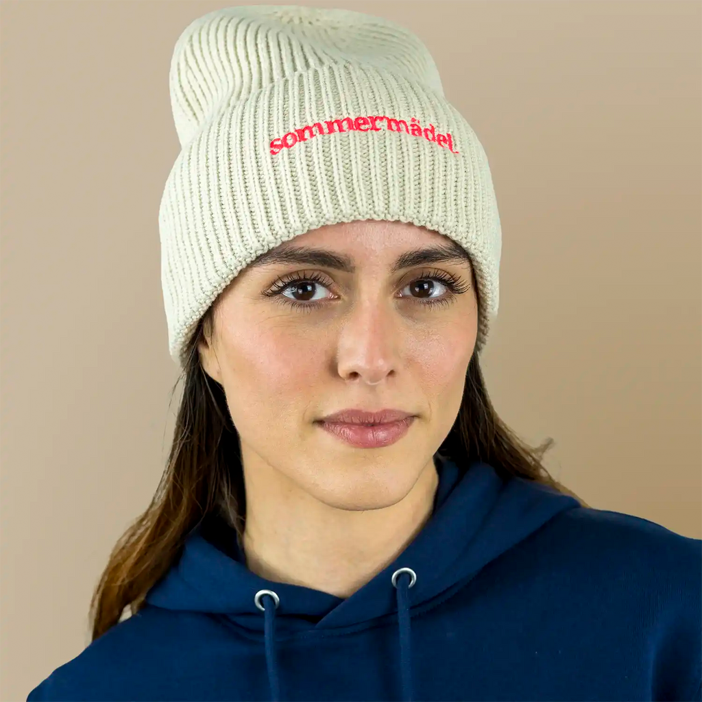 meeresbrise Organic Oversized Beanie sommermädel