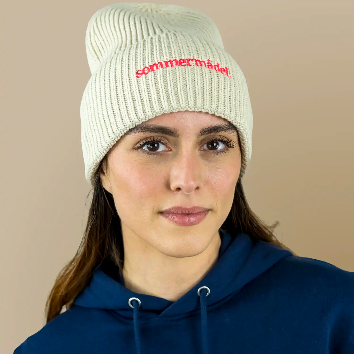 meeresbrise Organic Oversized Beanie sommermädel