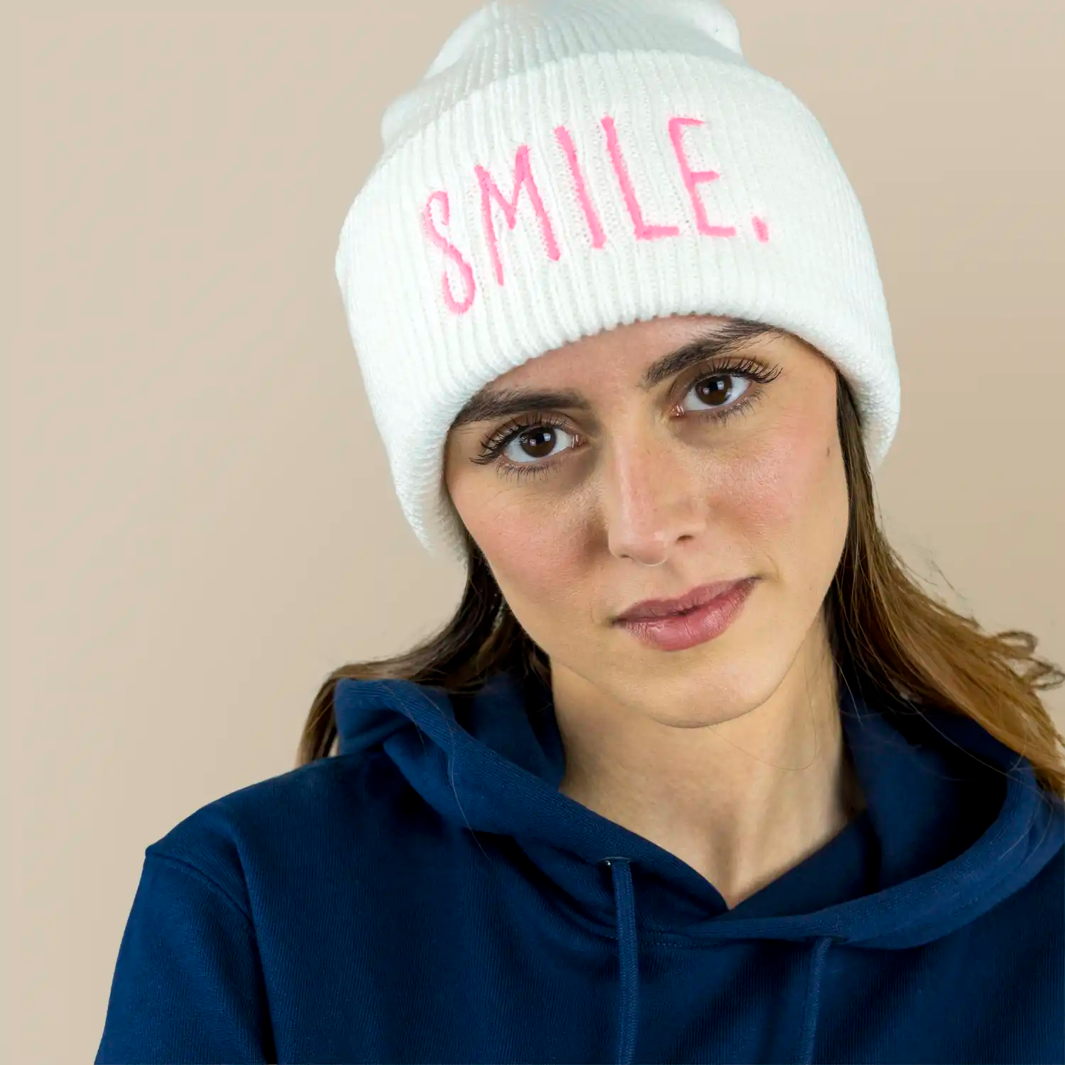 Colorful Soft Beanie SMILE