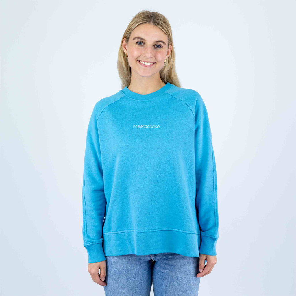 Sweatshirt Sidecut sommermädel backprint Puff