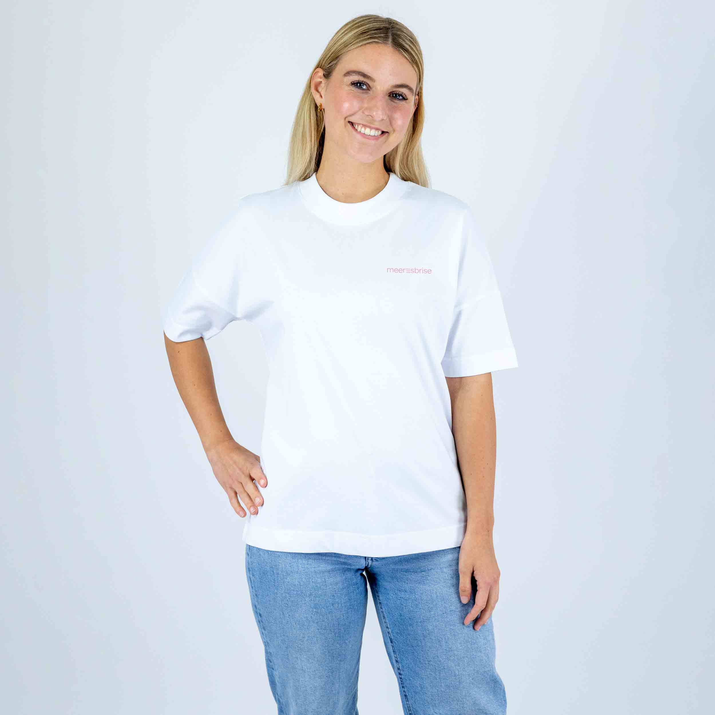 Oversize Damen Shirt sommermädel backprint
