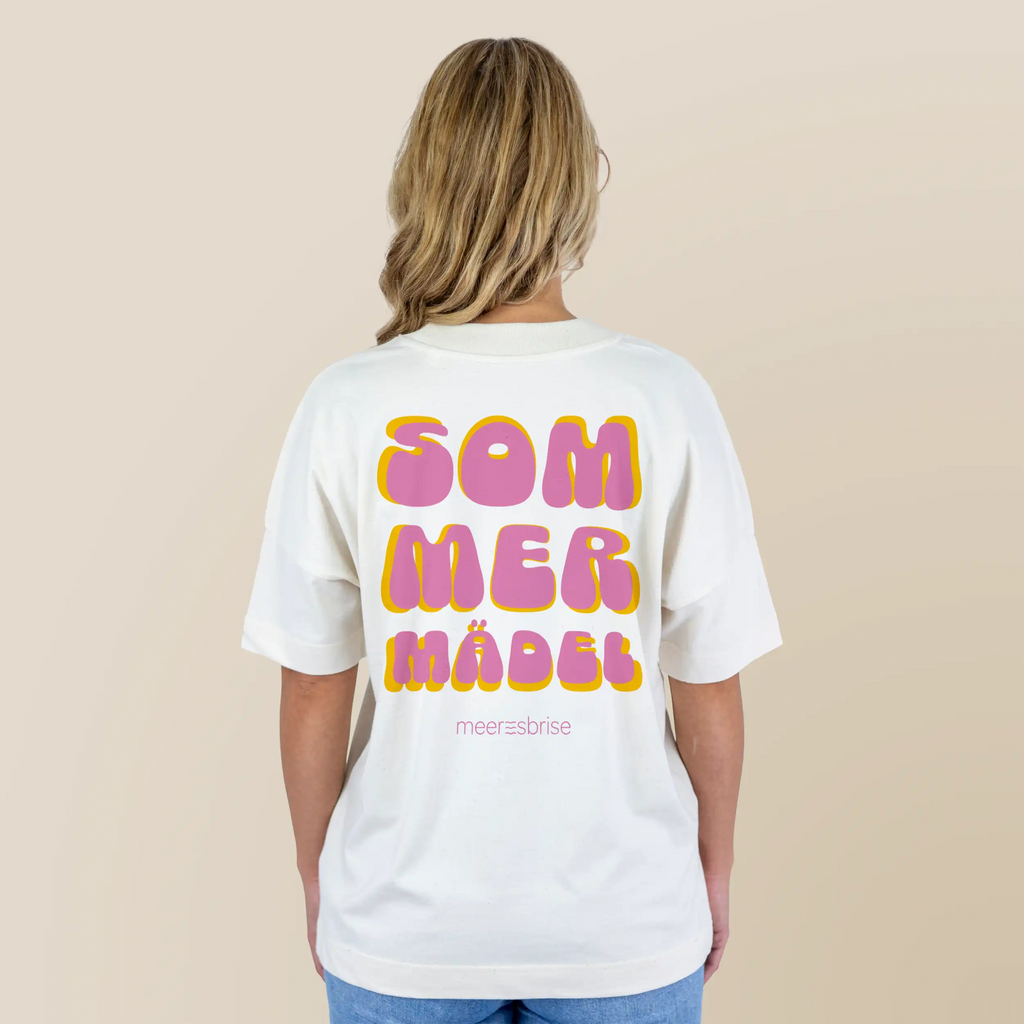 Oversize Damen Shirt sommermädel backprint