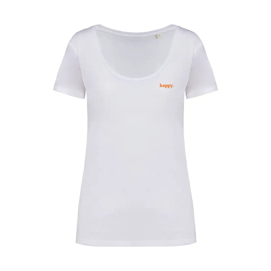 Leichtes Damen Shirt happy