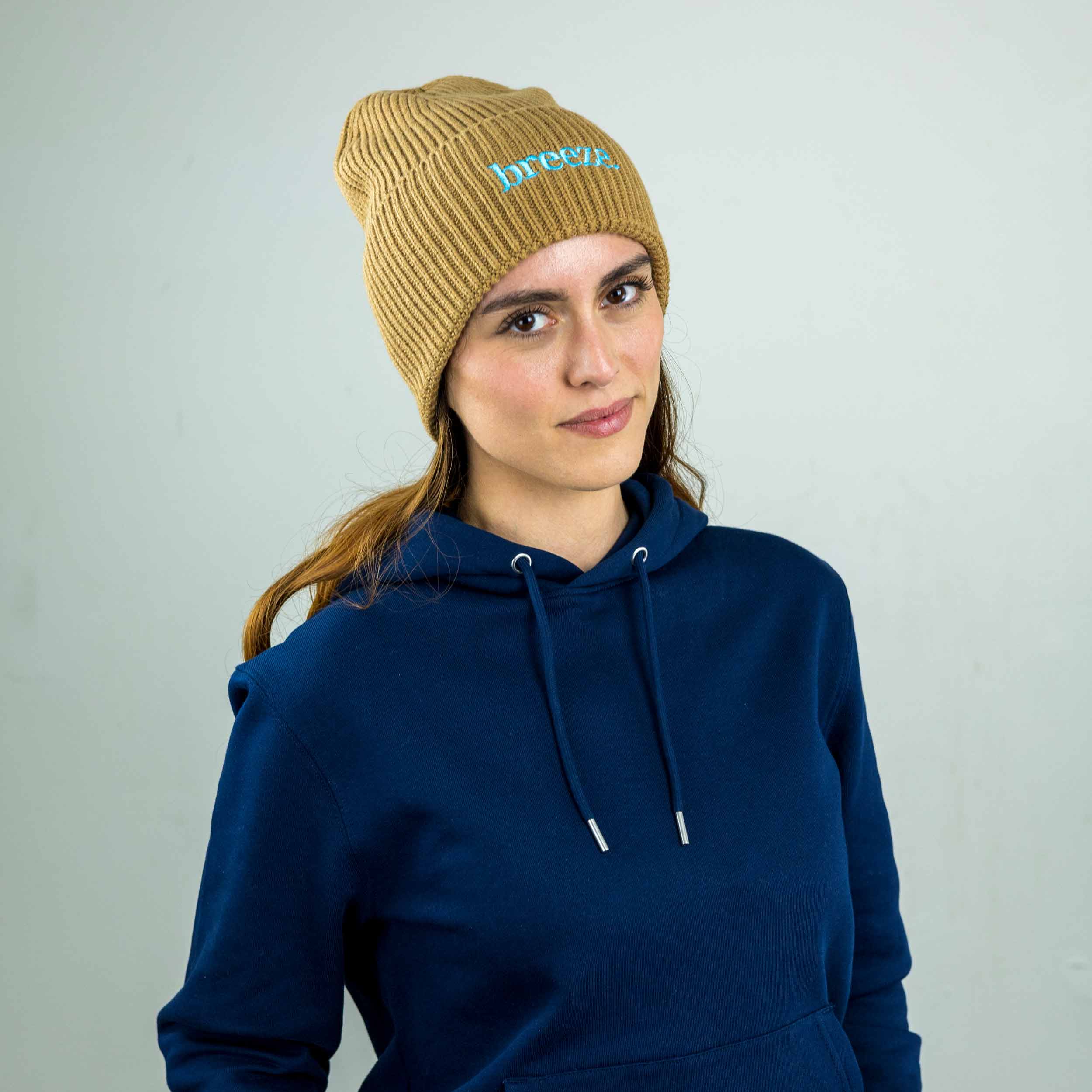 meeresbrise Organic Oversized Beanie breeze