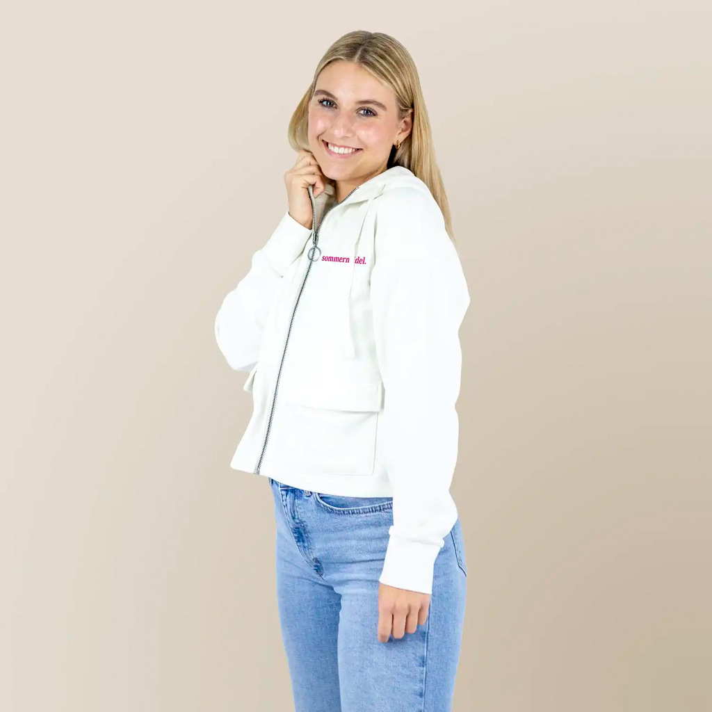 Sweatjacke mit Taschen sommermädel