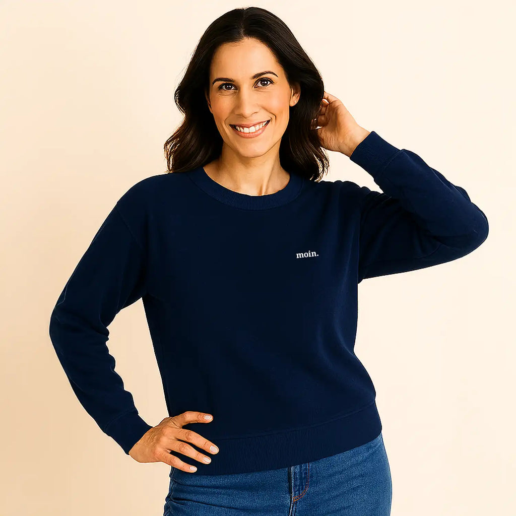 Oversize Damen Sweatshirt moin