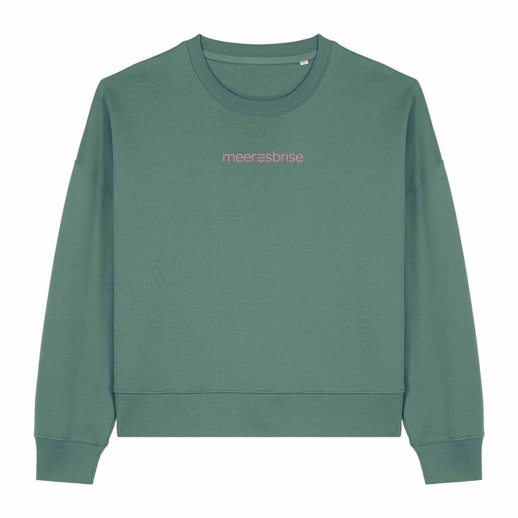 Oversize Damen Sweatshirt sea salt sun