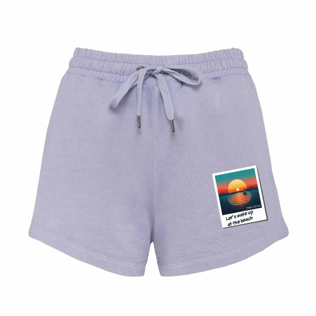 Short aus French Terry Polaroid Sundowner